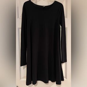 Old Navy Long Sleeve Jersey Swing Dress